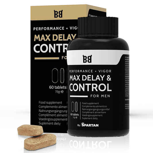DELAY, MAX DELAY & CONTROL MAXIMUM PERFORMANCE FOR MEN 60 C PSULAS - TasteOfLove